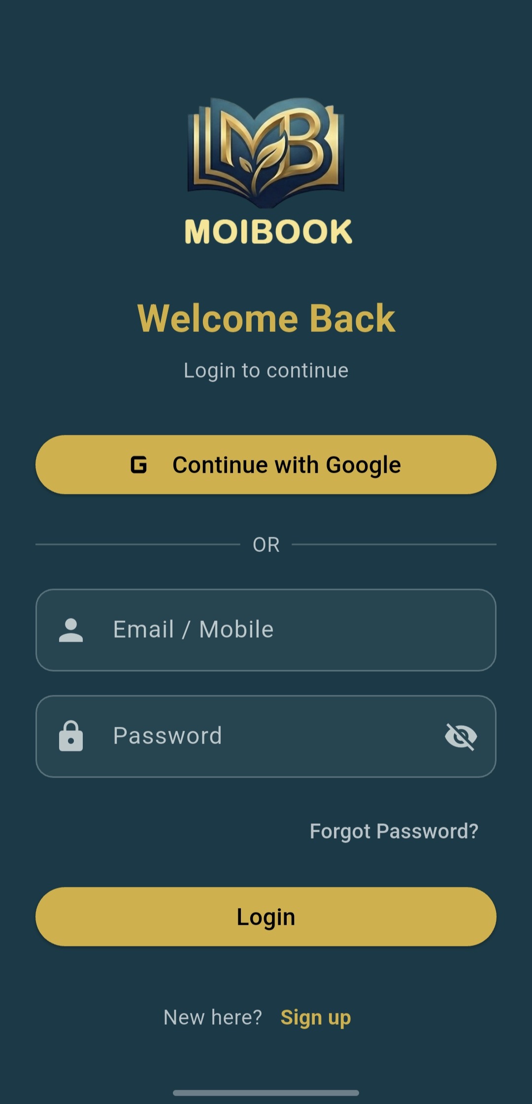 DigiMoiBook App Screenshot - Expense Reports